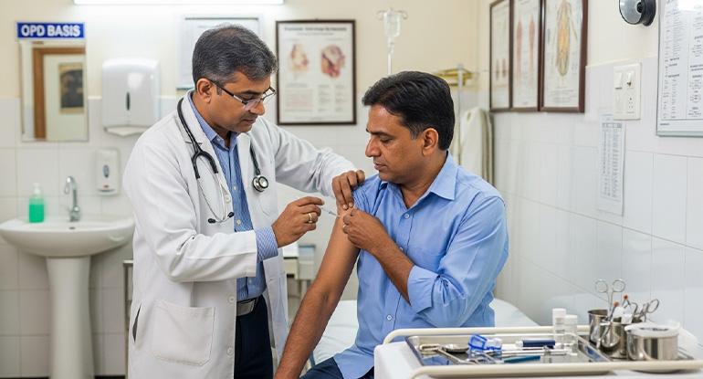 Injections (OPD basis)